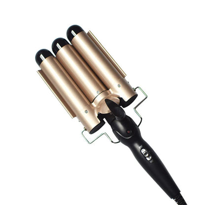 Hair Curler Tourmaline Ceramic 3 Barrel Hair Curling Iron Electric Curl Hair Machine Triple Barrel Hair Curler Hair Styling Tool