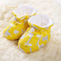 Newborn Baby Shoes for Boys Girls Winter Warm Thicken Plush Toddler Shoes Soft Sole Kids Short Booties Infant First Walker