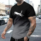 Animal T-Shirts For Men 3d Print T-Shirt Men's Sports T-Shirt Street Fashion Short Sleeve Tee Shirts Loose Oversized Men Clothing
