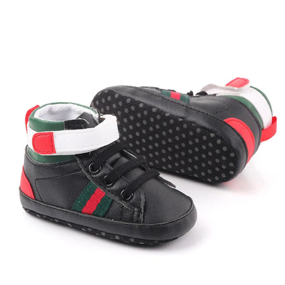 New Baby Shoes Fashion Soft Sole Boys' Shoes 0-12 Months Baby Walking Shoes 1-Year Old Baby Shoes  Kids Shoes Boys