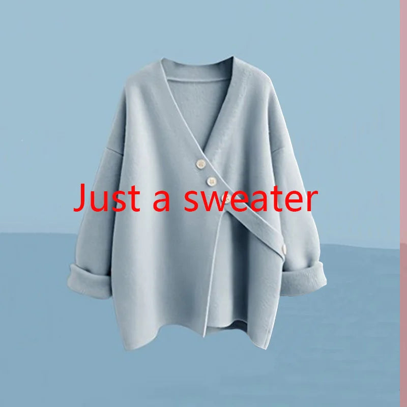 Autumn Wear Set Women's 2025 New Knitted Sweater Women's Slim and Versatile Casual Pants Two Piece Set for Women Pant Sets