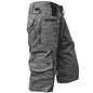 Stylish Short Pants Mid Waist Summer Cargo Shorts Sweat absorbing Zipper Pocket Pants