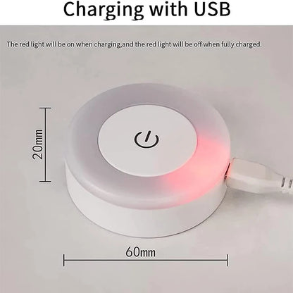 Led Light Portable USB Rechargeable Night Light for Living Room and Bedroom Lighting. Lamps Lamp Home Decorations Décor Lights