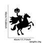 Halloween decoration room door stickers window décor skeleton hand pumpkin DIY devil witch hat glass window stickers ghost