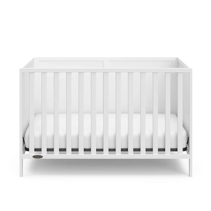 3-in-1 Convertible Crib (White) - Gold Certified, Converts to Toddler Bed & Daybed, Fits Standard Full-Size Crib Matt