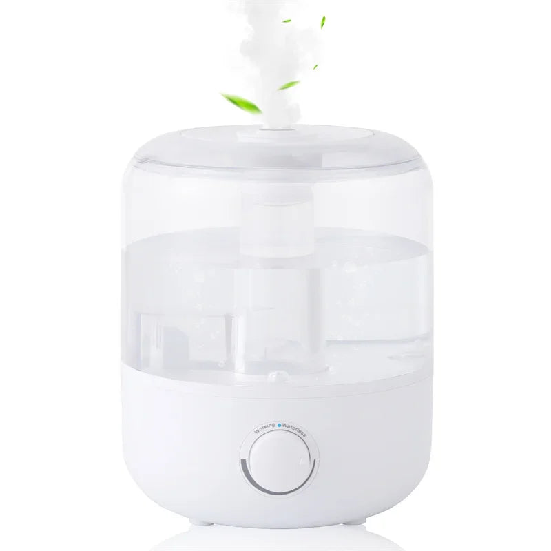3L Mechanical Humidifiers Quiet Large Spray Mute Humidifier Sprayer Atomizer Wall Plug Essential Large Capacity Household 2025