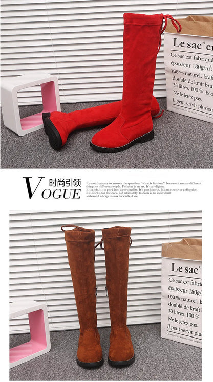 Children Over Knee Boots Girl Shoes Knee Fashion Children Boots Autumn And Winter Princess Girls Boots