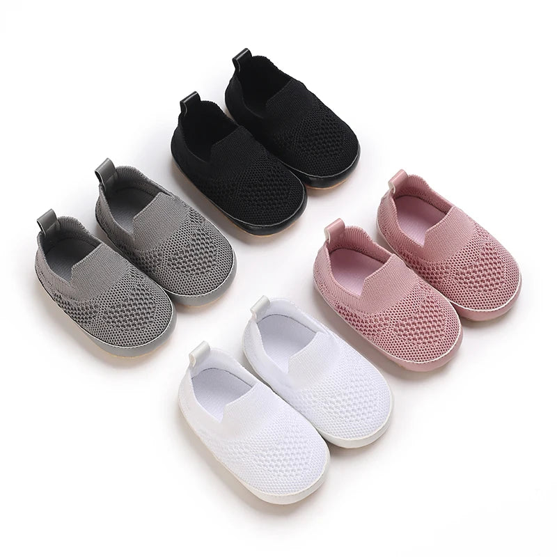 0-18M Baptism Newborn Baby Pre walker Girls Boys Casual Shoes Leather Non-Slip Soft-Sole Infant Toddler First Walkers