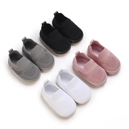 0-18M Baptism Newborn Baby Pre walker Girls Boys Casual Shoes Leather Non-Slip Soft-Sole Infant Toddler First Walkers