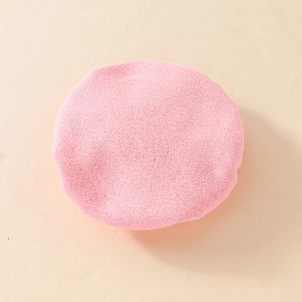 Baby Girls Clothes New Year Set 0-3Y Long Sleeve Big Bow Top Irregular Skirt and Beret 3Pcs Toddler Christmas Clothes