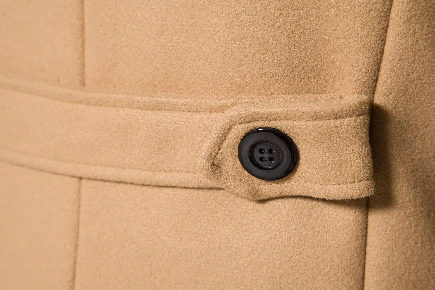 Spring Long Woolen Coats Men Fashion Double Breasted Trench Coats Autumn Turn Down Collar Slim Fit Windbreaker Male Outwear