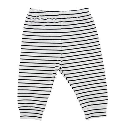 Honeyzone Newborn Infant Pants Baby Clothes 0 To 12 Months Bebe Boy Girl Solid Color Striped Leggings Kids Jeans Unisex Trousers