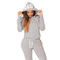2025 Autumn New Women Comfortable Casual Tracksuits 2 Piece Sports Outfits Long Sleeve Tops and Long Pants Suit  Sport Set