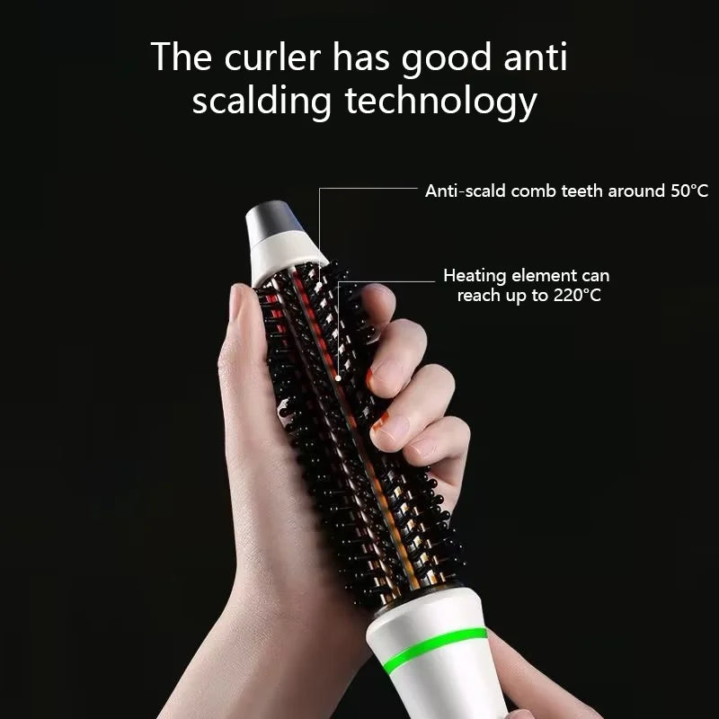 Hair Curler Hot Brush Hair Straightening Electric Brush Curling Iron LCD Display Hair Styling Hair Styling Appliances 22/26/32mm