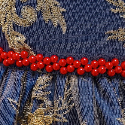 Baby Girls Christmas Dress 3 6 9 12 18 24 Months Toddler Newborn Lace Princess Dress 1 Year Old Birthday Party New Year Costume