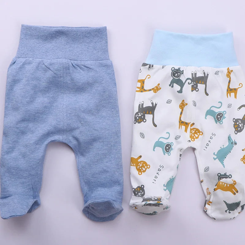 Baby pants cotton baby footies leggings children clothing newborn baby boys pants girls pants high elasticity baby trousers