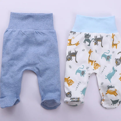 Baby pants cotton baby footies leggings children clothing newborn baby boys pants girls pants high elasticity baby trousers