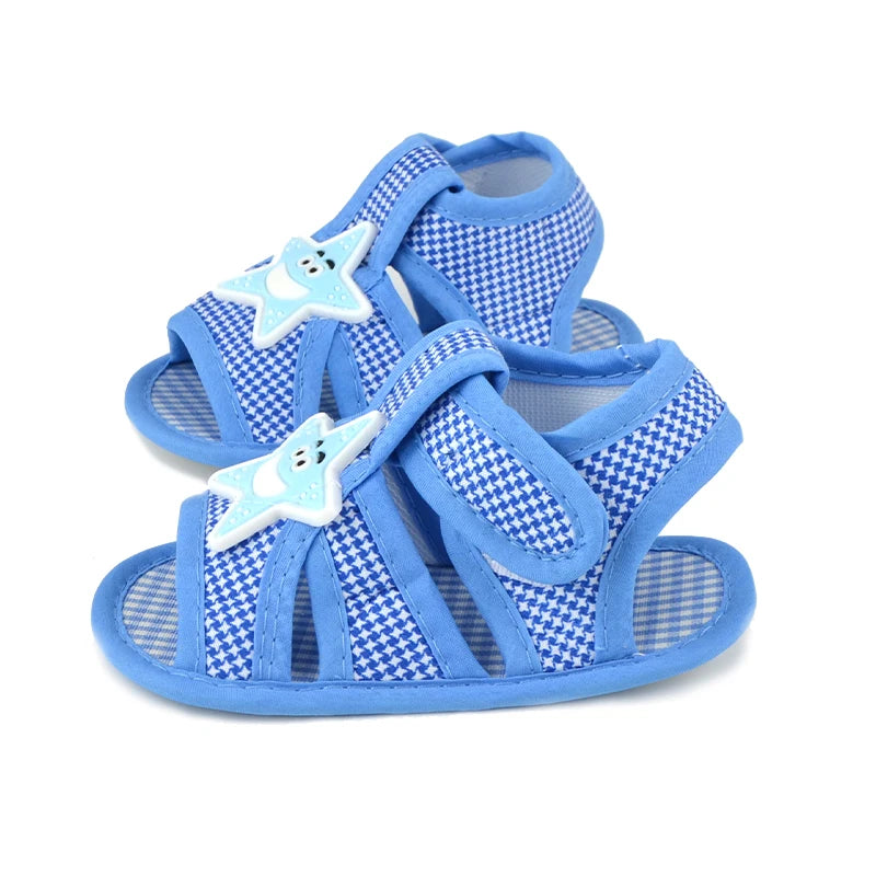 Toddler Infant Kids Baby Girl Summer Sandals Cute Casual Princess Sandals Cartoon Soft Sandals Crib Shoes Boy First Walkers0-12M