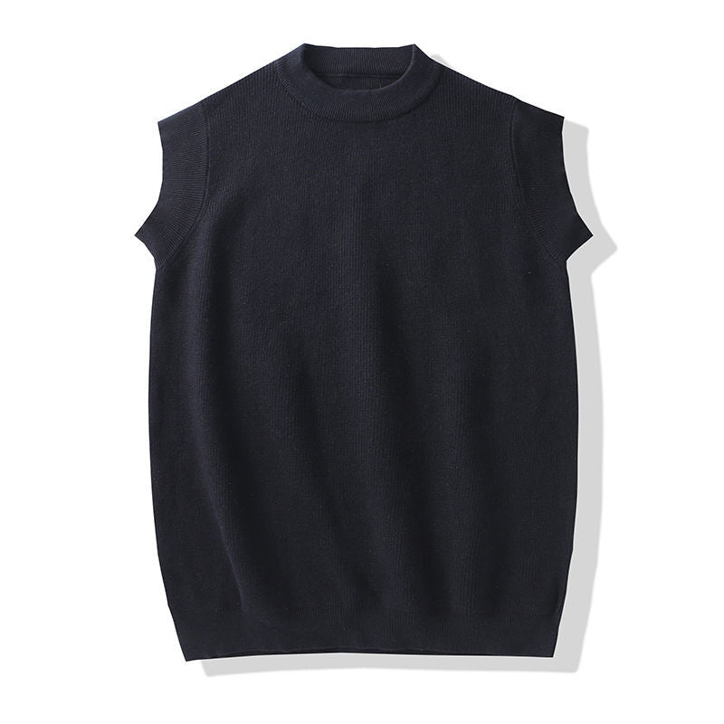 Men Knit Sweater Vest ins sweater vest Korean fashion clothes