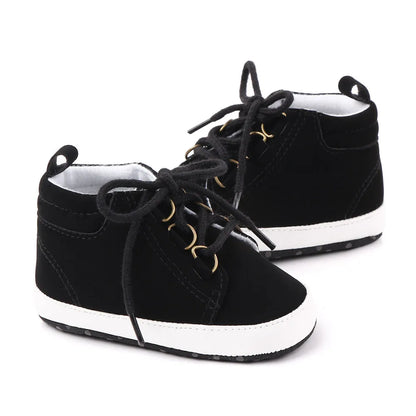 Shoes Baby Boy Newborn Infant Toddler Casual Comfort Cotton Sole Anti-slip PU Leather First Walkers Crawl Crib Moccasins Shoes