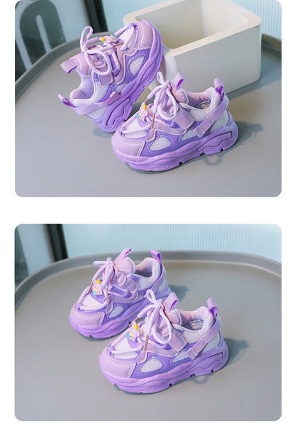 Children Sneakers kids Casual Shoes Hoop & Loop Sneaker Boy Child Flexible Sneakers tenis infantil menino Spring summer shoes