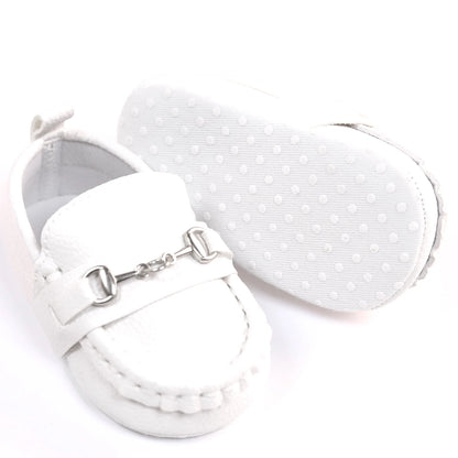 RABEISIR Casual Solid Color Slip On Low Top Loafer Shoes For Baby Boys, Lightweight Comfortable Non Slip Flat Shoes