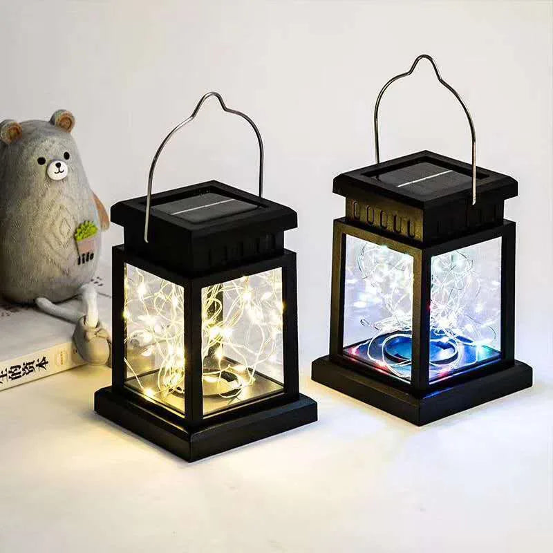Solar LED Lights Outdoor Focus Floor Lanterns Panel Candle Terraza Indoor Hanging Balcony Birds Decoration Lighting For Garden