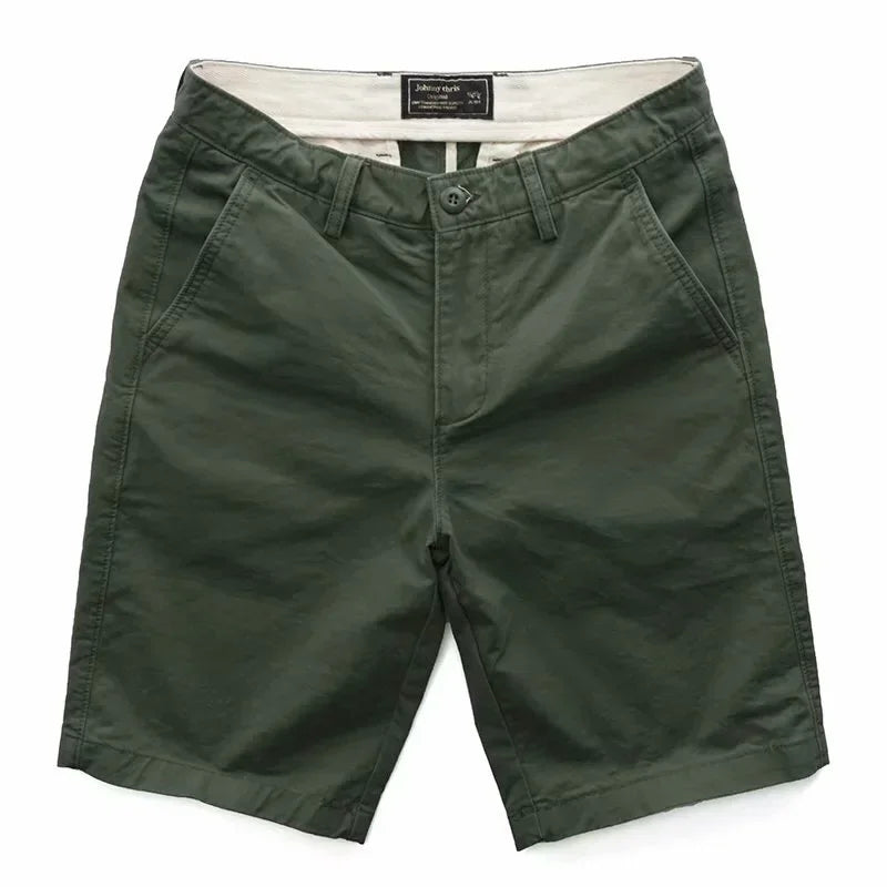 DAILOU  Workwear Pants, Summer Texture, Washed Shorts,  Japanese Style Solid Color Trend, Versatile Slim Fit Capris
