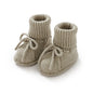 Breathable Non-Slip Infant Boys Girls First Walker Shoes Casual Solid Knitted Newborn Unisex Floor Pre walker Toddler Lightweight