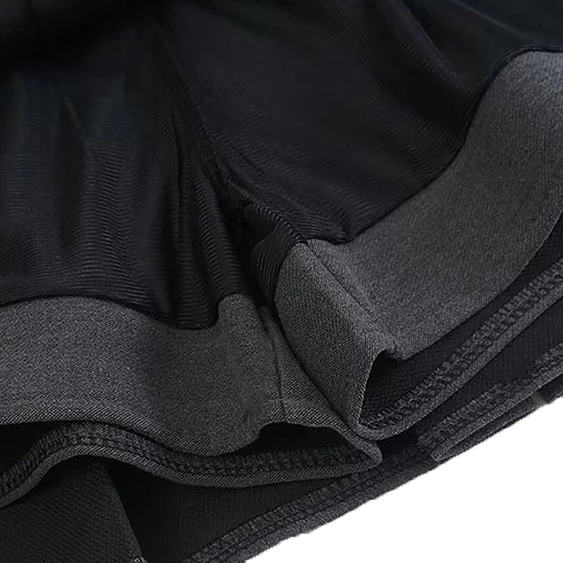 Fashionable High Waist College Style Cute Pleated Skirt For Women (With Belt)