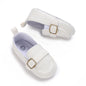 Newborn Baptist Shoes New Leather Gentleman Shoes Anti-slip Soft Bottom Indoor Baby Boys and Girls Casual Shoes Walking Shoes