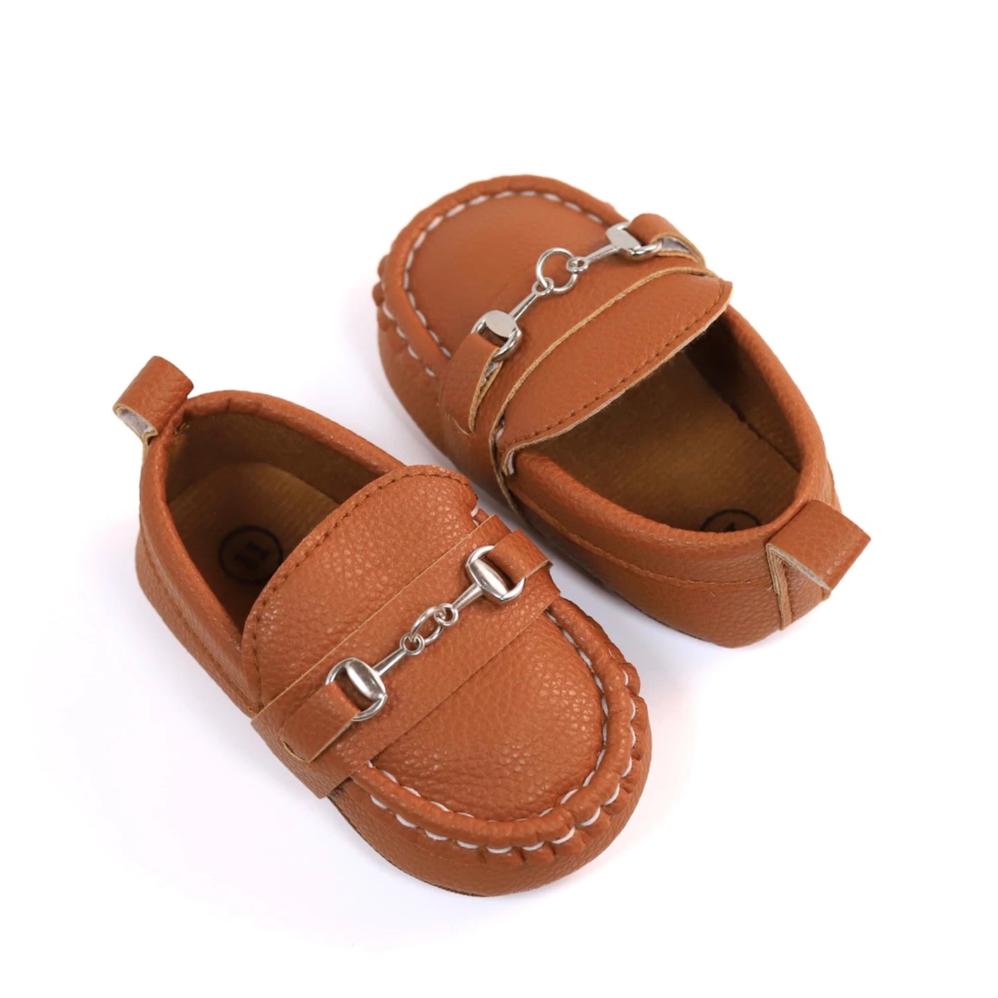 RABEISIR Casual Solid Color Slip On Low Top Loafer Shoes For Baby Boys, Lightweight Comfortable Non Slip Flat Shoes