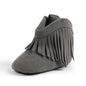 KIDSUN Baby Booties Girl Boy Pre walker Solid Infant Toddler First Walkers Soft Sole Anti-slip Boots Newborn Moccasin