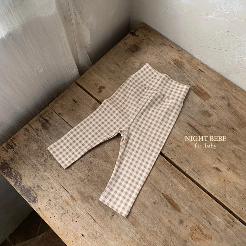 2025 Autumn New Baby Cotton Leggings Girls Floral Pants Toddler Pp Pants Toddler Plaid Leggings Fashion Baby Trousers