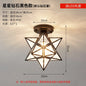 Lamps for Living Room Decor Five-pointed chandelier Modern Balcony Corridor Porch Fashion Network Red Star  Ceiling Light