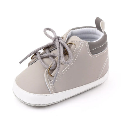 Shoes Baby Boy Newborn Infant Toddler Casual Comfort Cotton Sole Anti-slip PU Leather First Walkers Crawl Crib Moccasins Shoes