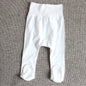 Summer Spring Newborn Baby Boys Girls Cotton High Waist Footed Pants Censual Leggings with Feet  Pajama Trouser Panty hose 0-12m