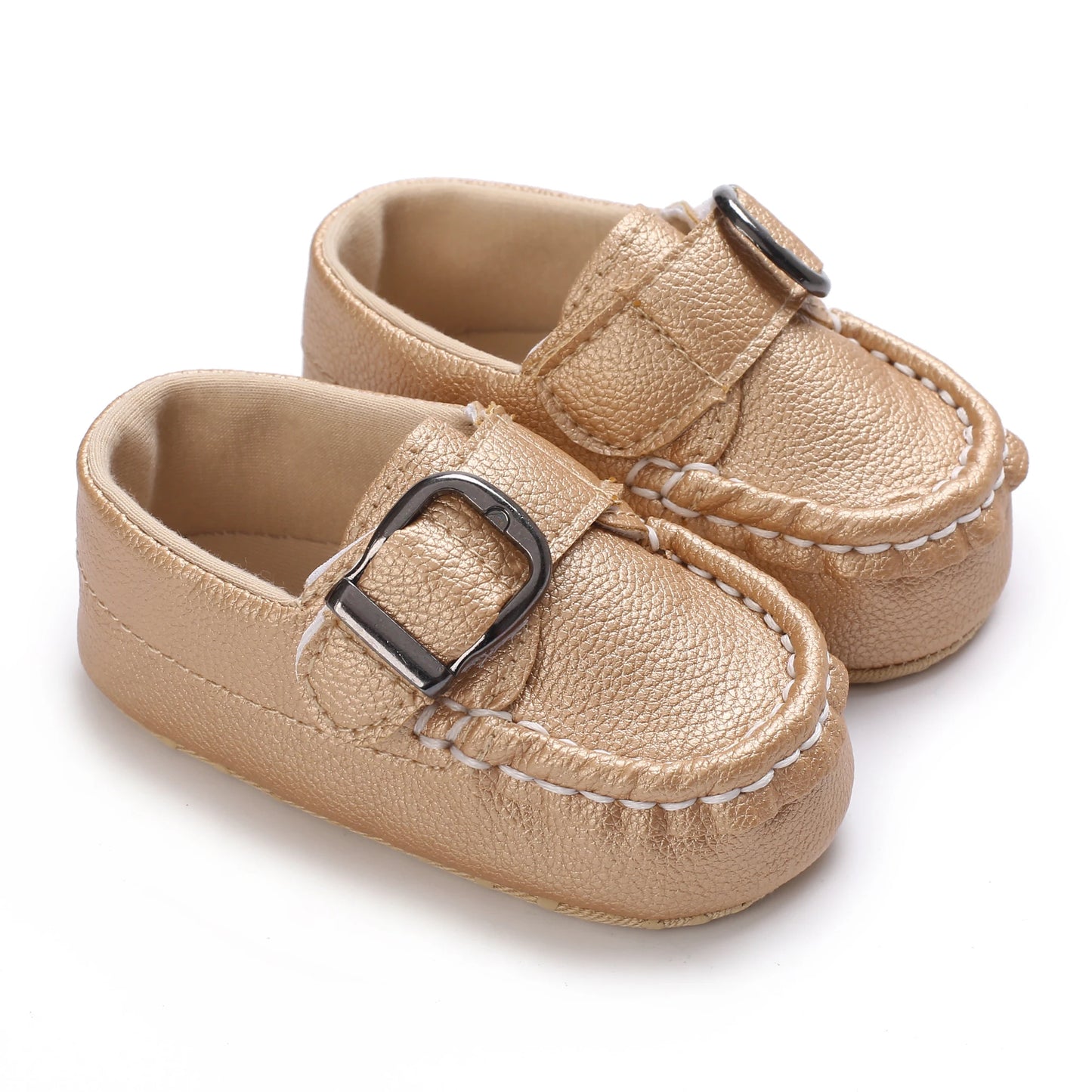 0-18M Baptism Newborn Baby Pre walker Girls Boys Casual Shoes Leather Non-Slip Soft-Sole Infant Toddler First Walkers
