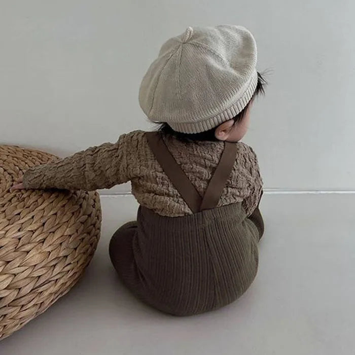 Toddler Baby Boys Girl Casual Pants Spring Autumn Baby Boys Girls Jumpsuit Overall Infant Baby Girls Boys Suspender Pants