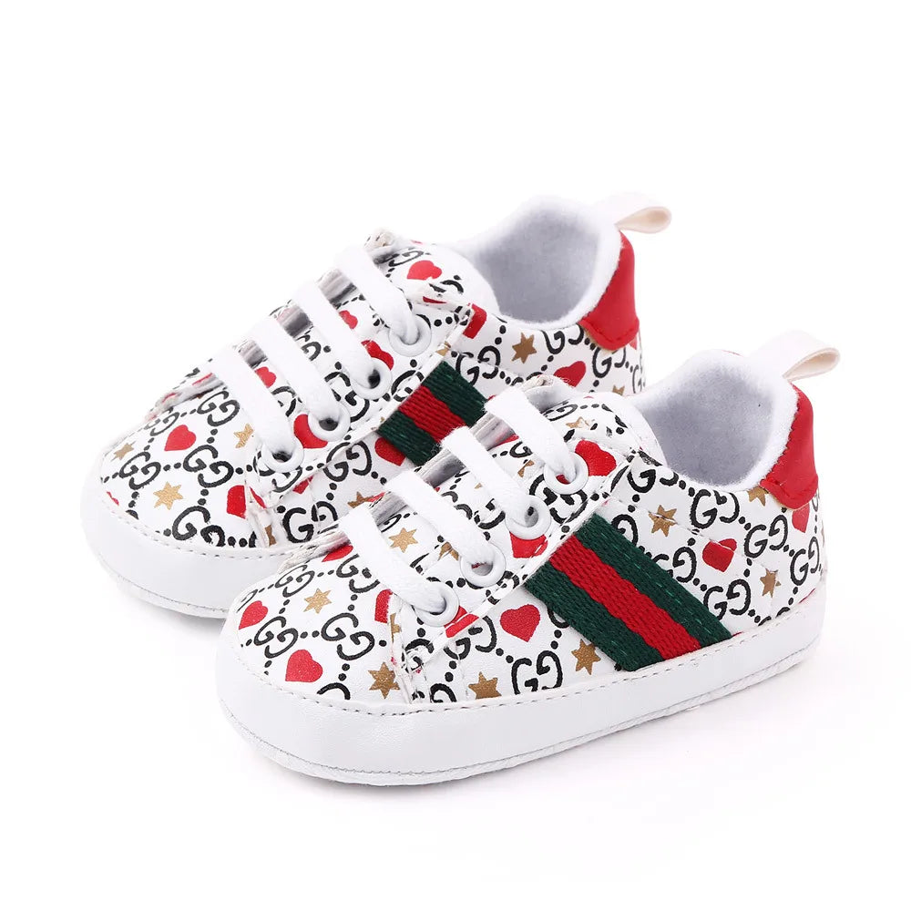 New Baby Shoes Fashion Soft Sole Boys' Shoes 0-12 Months Baby Walking Shoes 1-Year Old Baby Shoes  Kids Shoes Boys