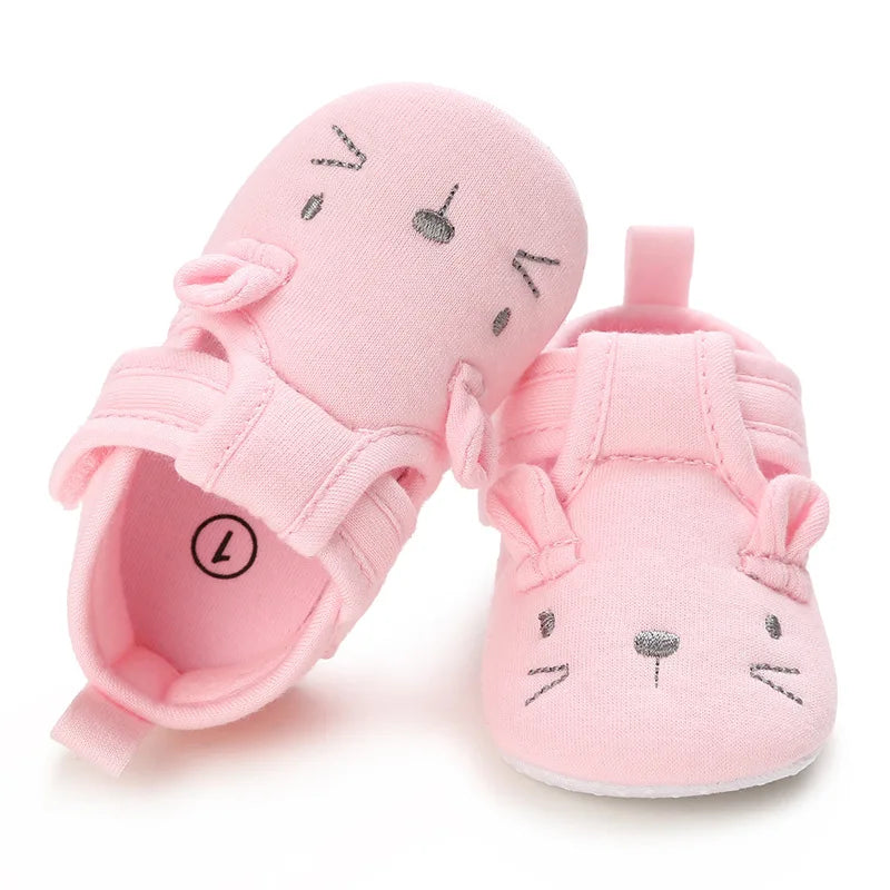 Infant Toddler Cartoon Soft Sole Shoes Baby Girls First Walkers Little Girls Boys Crib Shoes  Toddler Boy Shoes