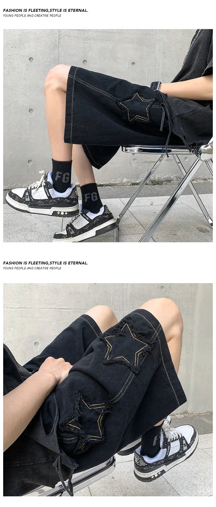 2025 Summer Shorts Men Loose spodenki meskie Vintage Denim Basic Simple Hot Sale High Waist Leisure Ulzzang Streetwear Short