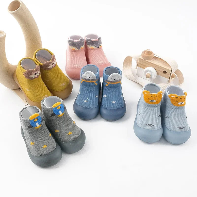 Infant Toddler Toddler Shoes Autumn and Winter Soft-soled Children's Shoes Non-slip Breathable Baby Indoor Floor Socks Shoes