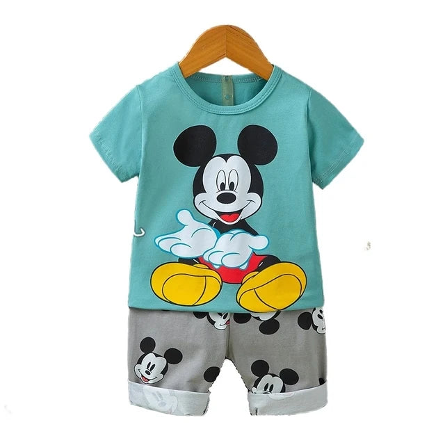 1 2 3 year Baby Clothing Girls Boys Cotton Suit for Children Two Clothes Sets for Babies Newborn Baby Clothes