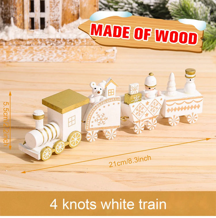 Christmas Train Merry Christmas Decorations For Home 2025 Christmas Ornament Xmas Navidad Noel Gifts Happy New Year 2026 Gifts