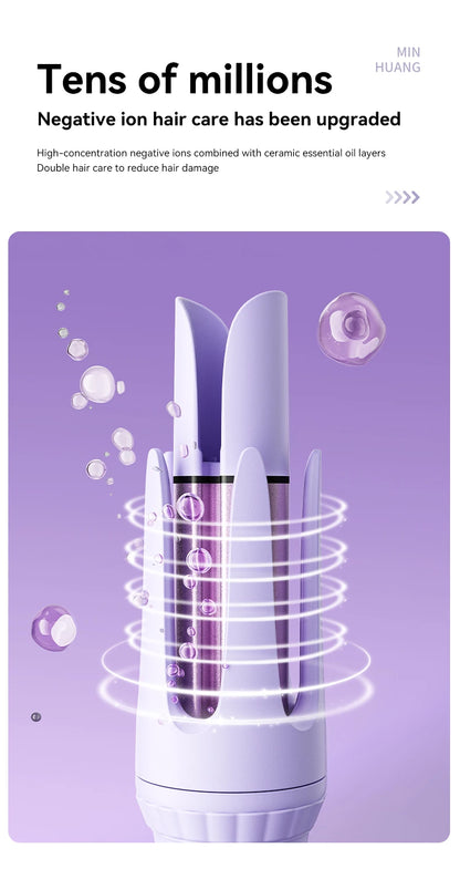 Hair Curling Iron 32mm Curler Wand Professional Curly Tongs Ceramic Electric Salon Styling Tool Small Crimping Iron