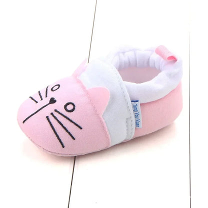 Season hot selling multi-color baby shoes non-slip baby cartoon walking shoes