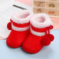 Newborn Toddler Warm Boots Winter First Walkers baby Girls Boys Shoes Soft Sole Fur Snow Booties Kids Snow Boots for 0-18M Bebe