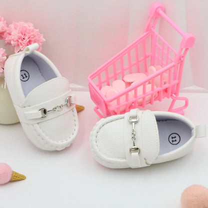 RABEISIR Casual Solid Color Slip On Low Top Loafer Shoes For Baby Boys, Lightweight Comfortable Non Slip Flat Shoes