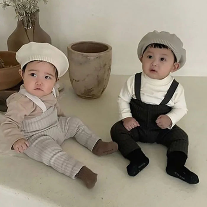 Toddler Baby Boys Girl Casual Pants Spring Autumn Baby Boys Girls Jumpsuit Overall Infant Baby Girls Boys Suspender Pants